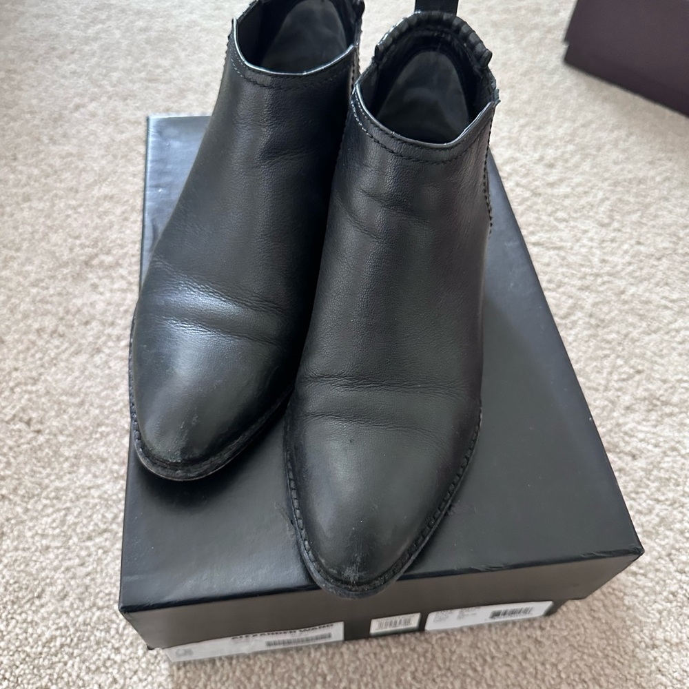 Alexander wang kori 6.5 black with silver hardware
